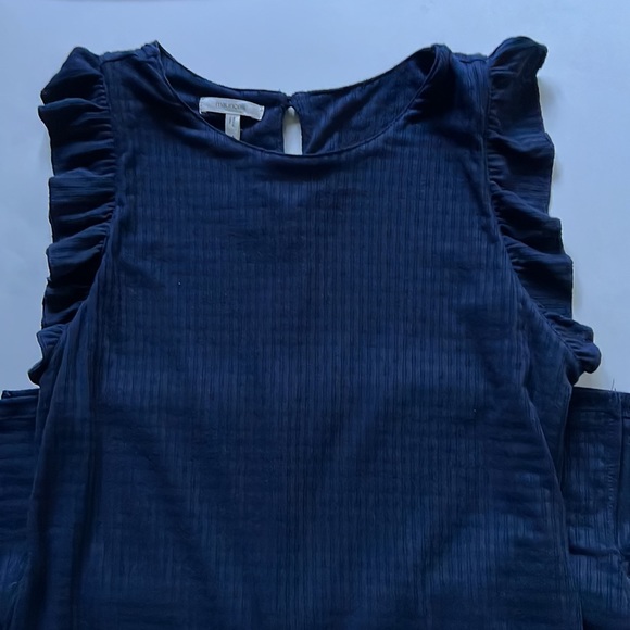 Maurice’s riffle trim sleeveless dress, button keyhole back - Picture 5 of 9